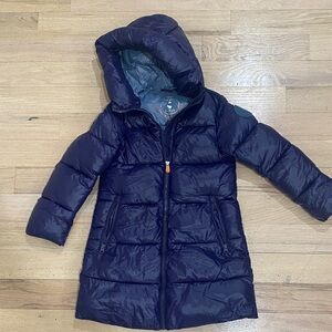 SAVE THE DUCK Kids Navy Puffer Jacket